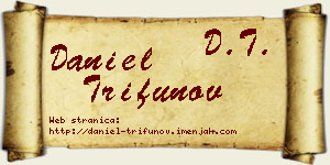 Daniel Trifunov vizit kartica